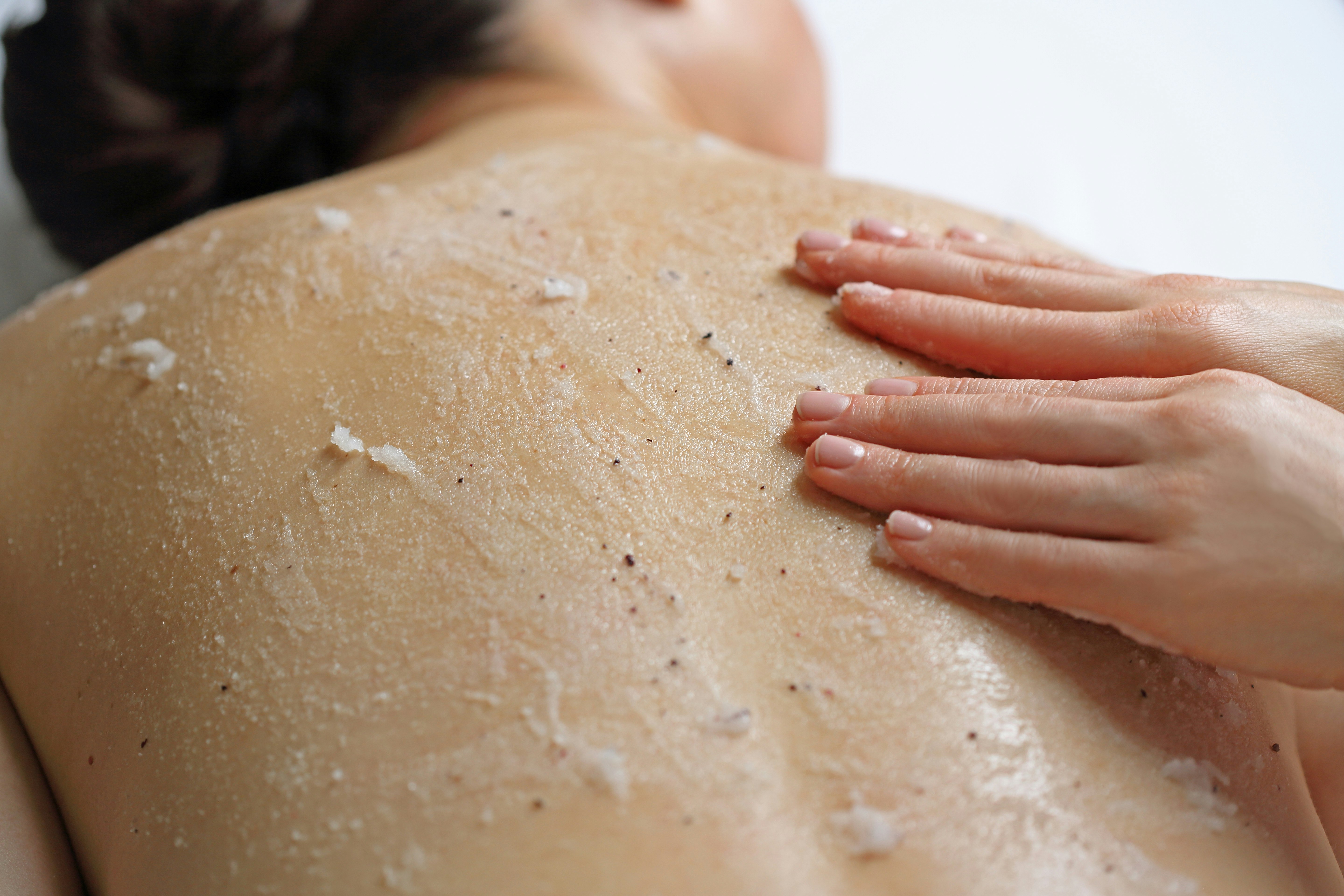 cottonmill full body scrub with back neck shoulder 60 minutes cottonmill full body scrub with back neck shoulder 60 minutes